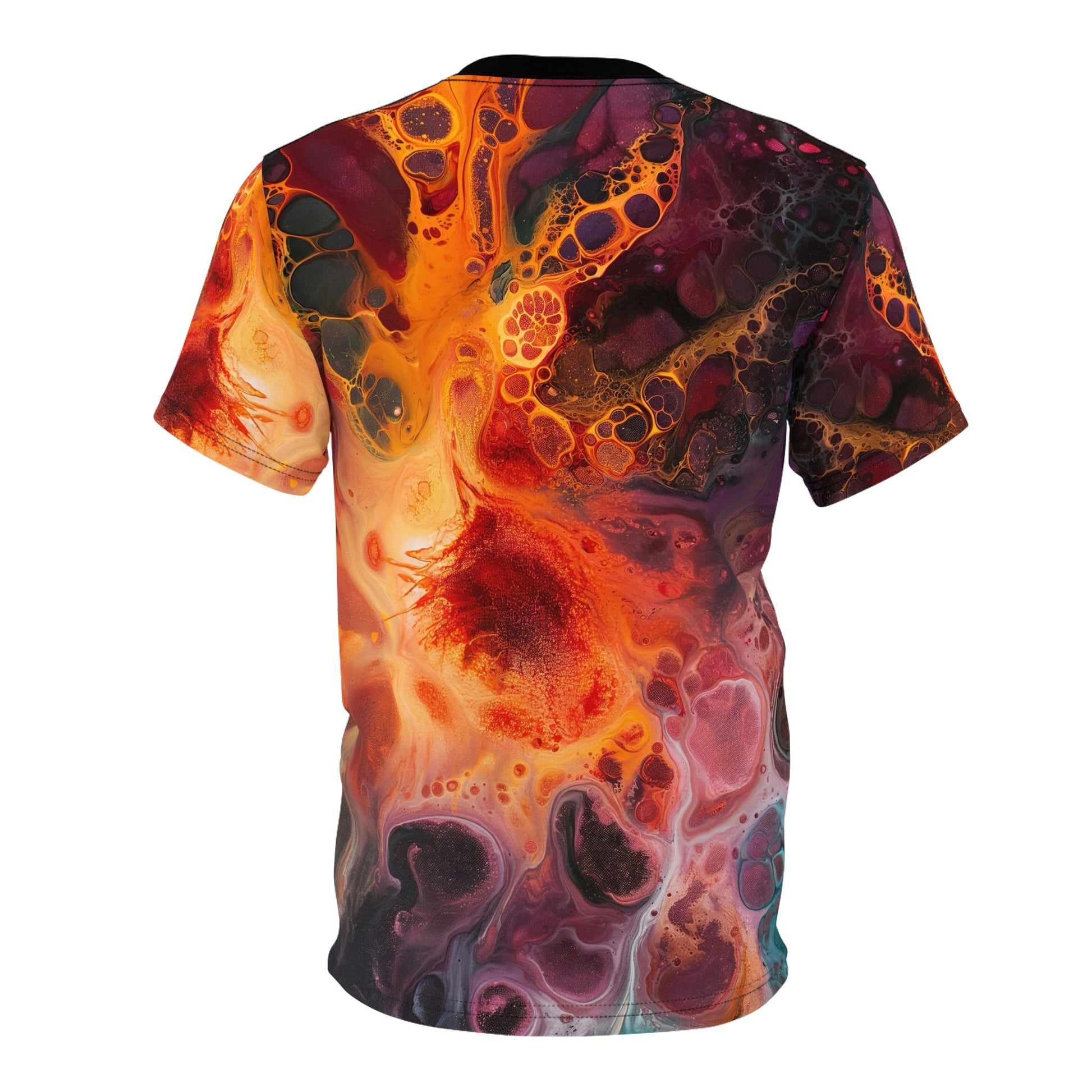 Fiery Nebula - All Over Print Tee - JDG Visual Arts