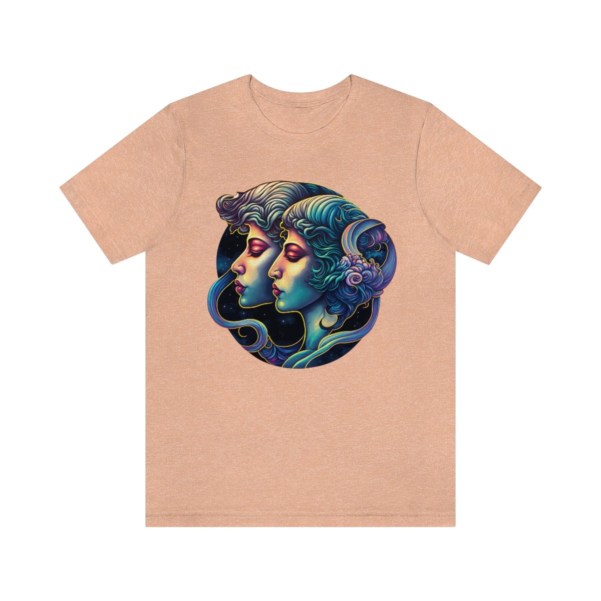 Gemini - Unisex Short Sleeve Tee - JDG Visual Arts