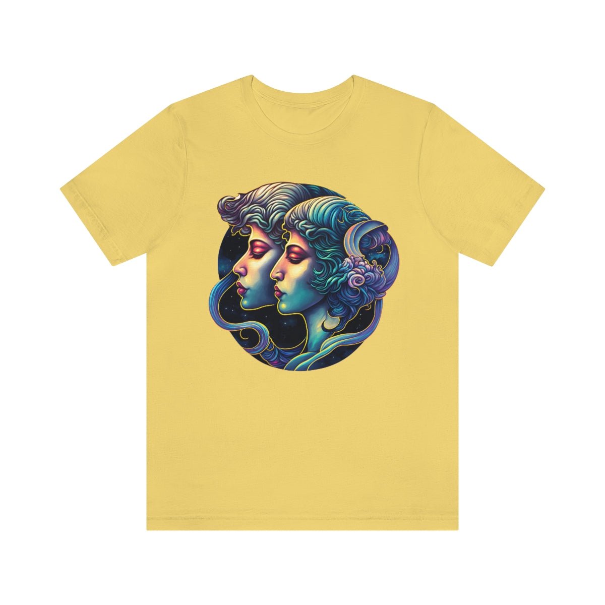 Gemini - Unisex Short Sleeve Tee - JDG Visual Arts