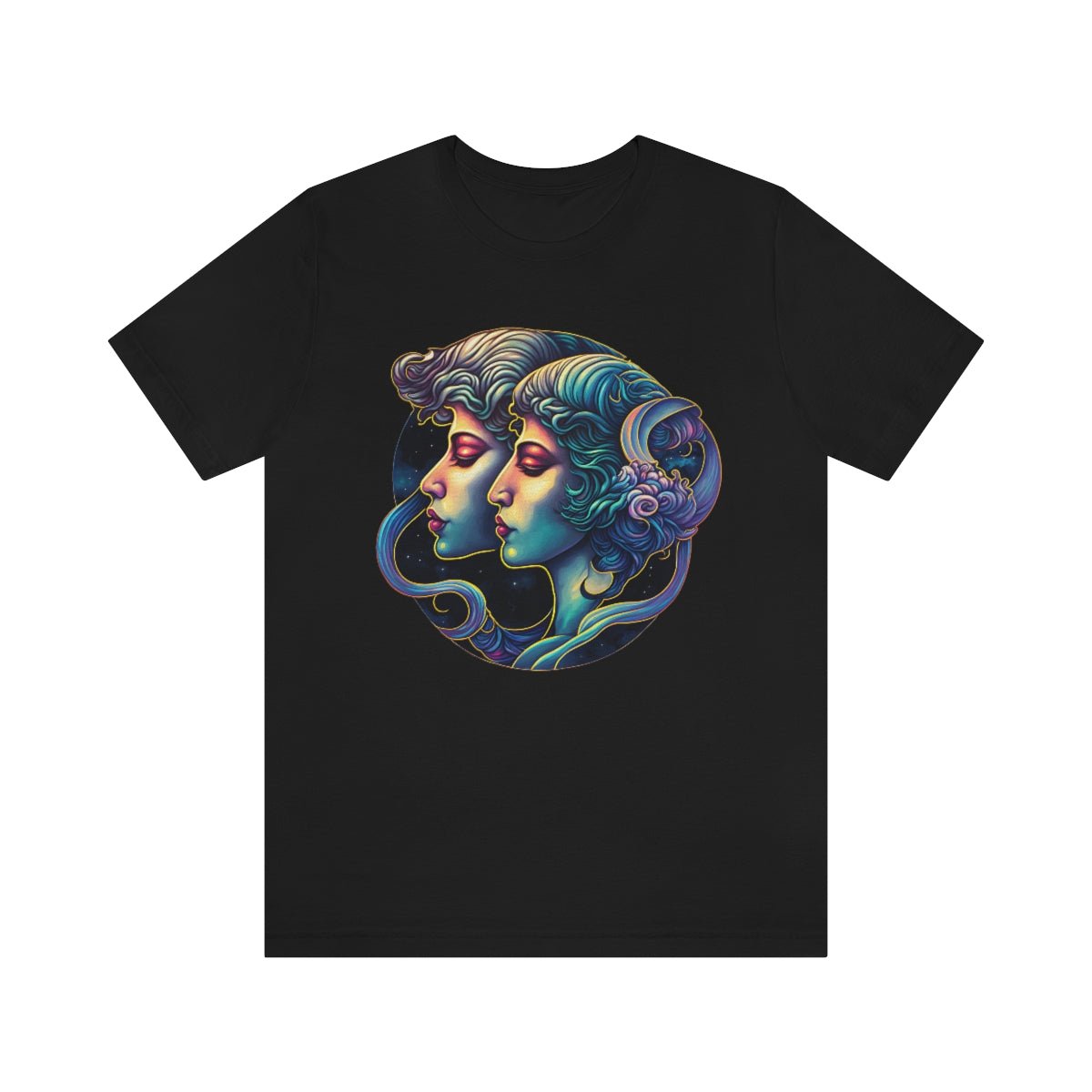 Gemini - Unisex Short Sleeve Tee - JDG Visual Arts