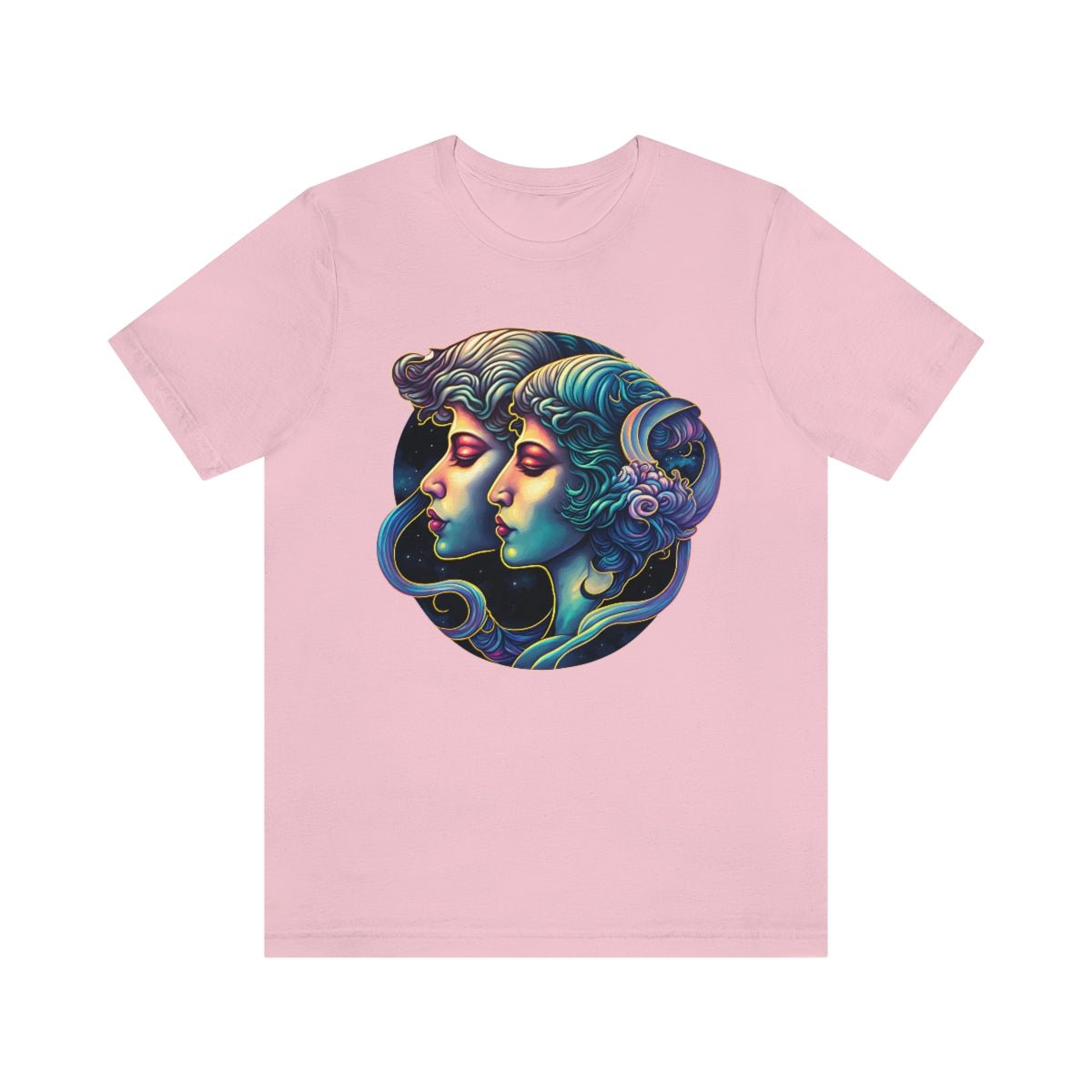 Gemini - Unisex Short Sleeve Tee - JDG Visual Arts