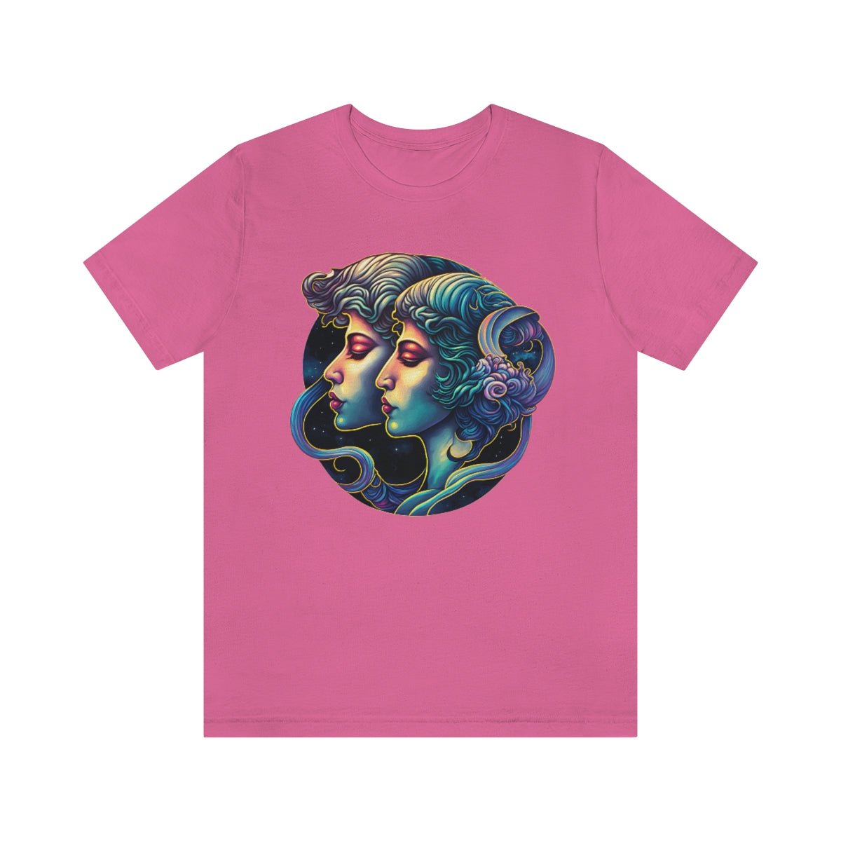 Gemini - Unisex Short Sleeve Tee - JDG Visual Arts