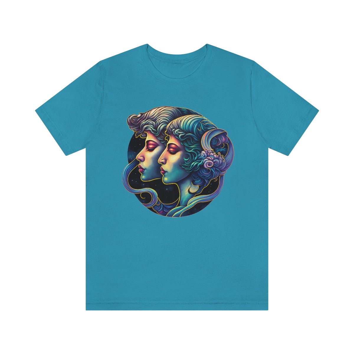 Gemini - Unisex Short Sleeve Tee - JDG Visual Arts