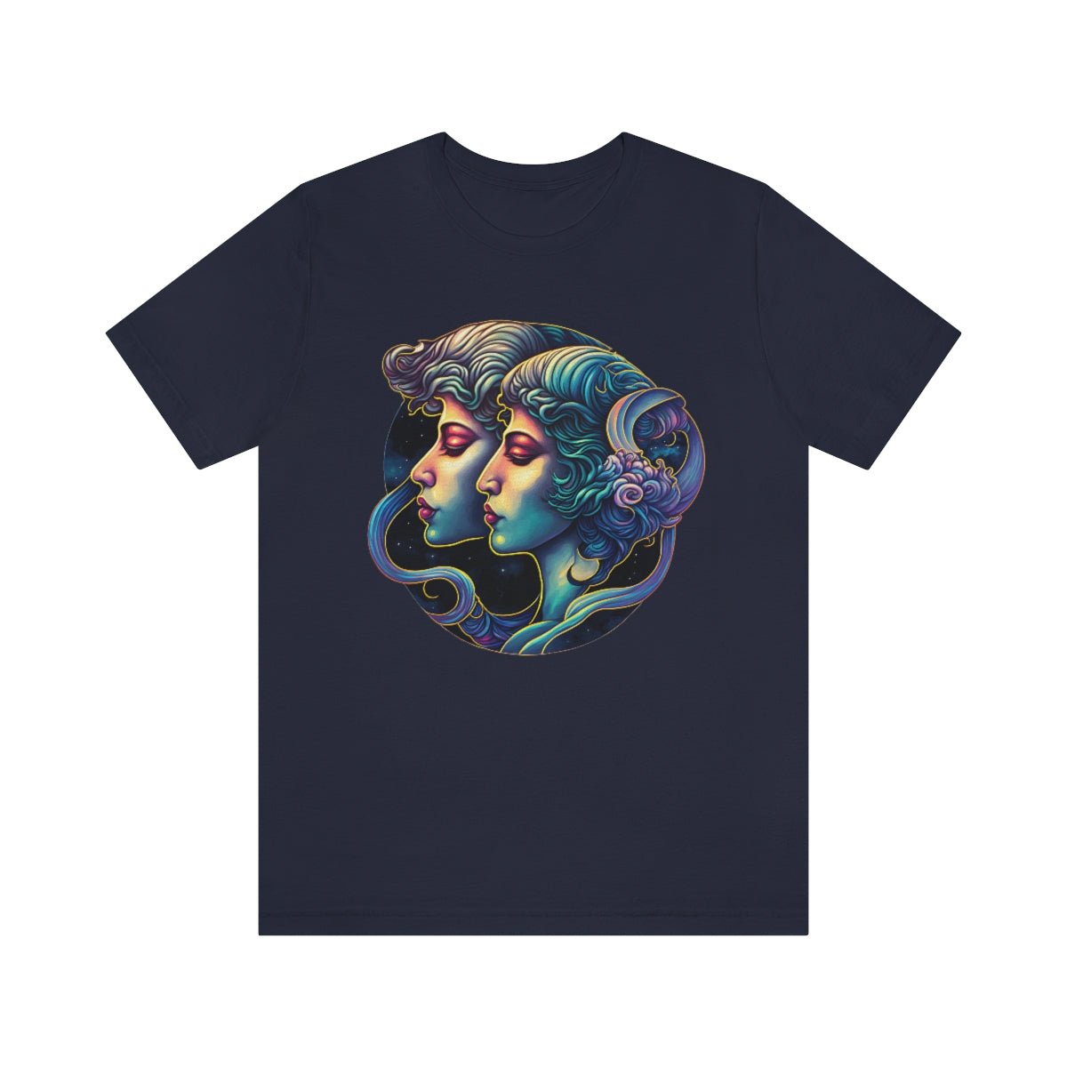 Gemini - Unisex Short Sleeve Tee - JDG Visual Arts