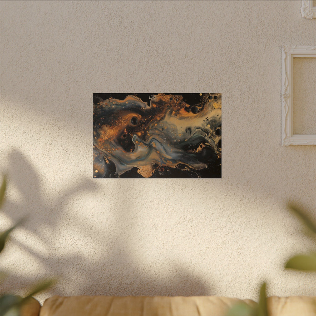 Gilded Fault Canvas - JG Visual Arts