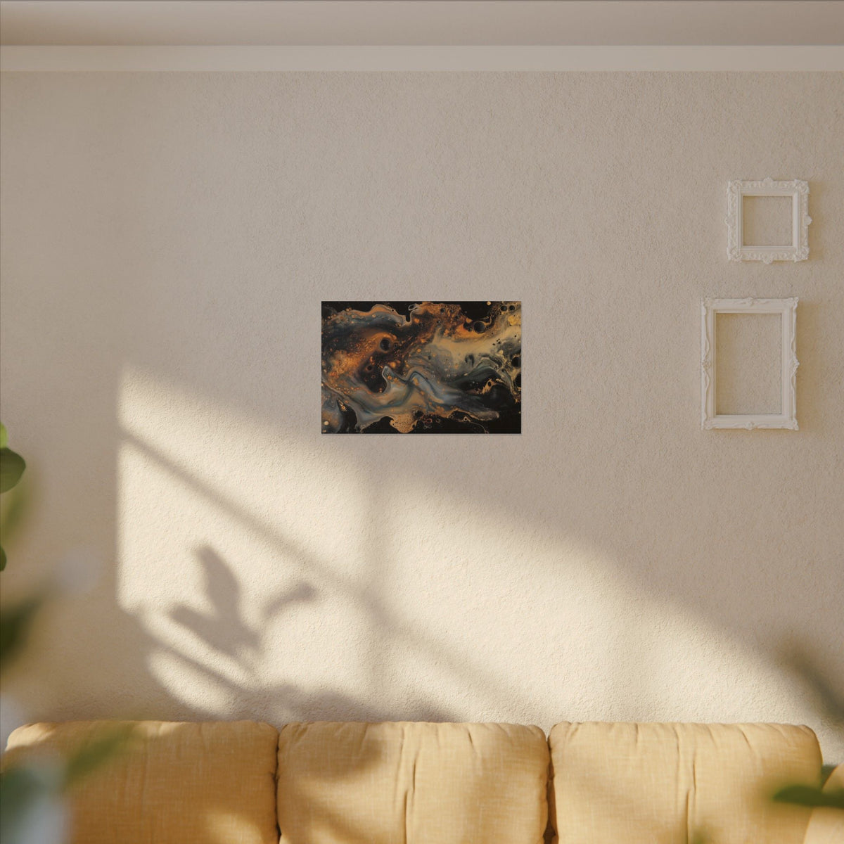 Gilded Fault Canvas - JG Visual Arts