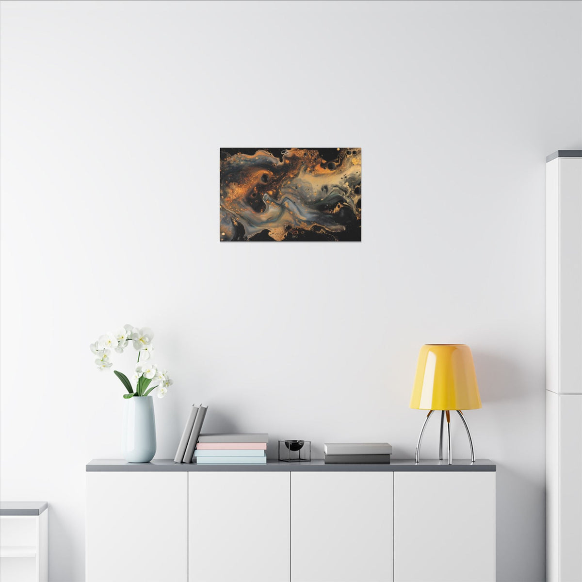 Gilded Fault Canvas - JG Visual Arts