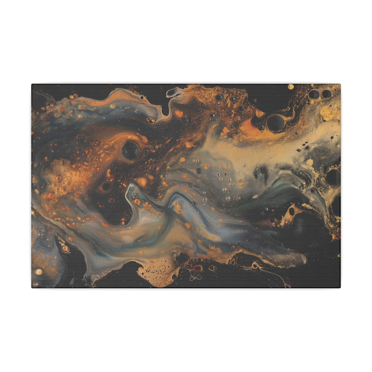 Gilded Fault Canvas - JG Visual Arts