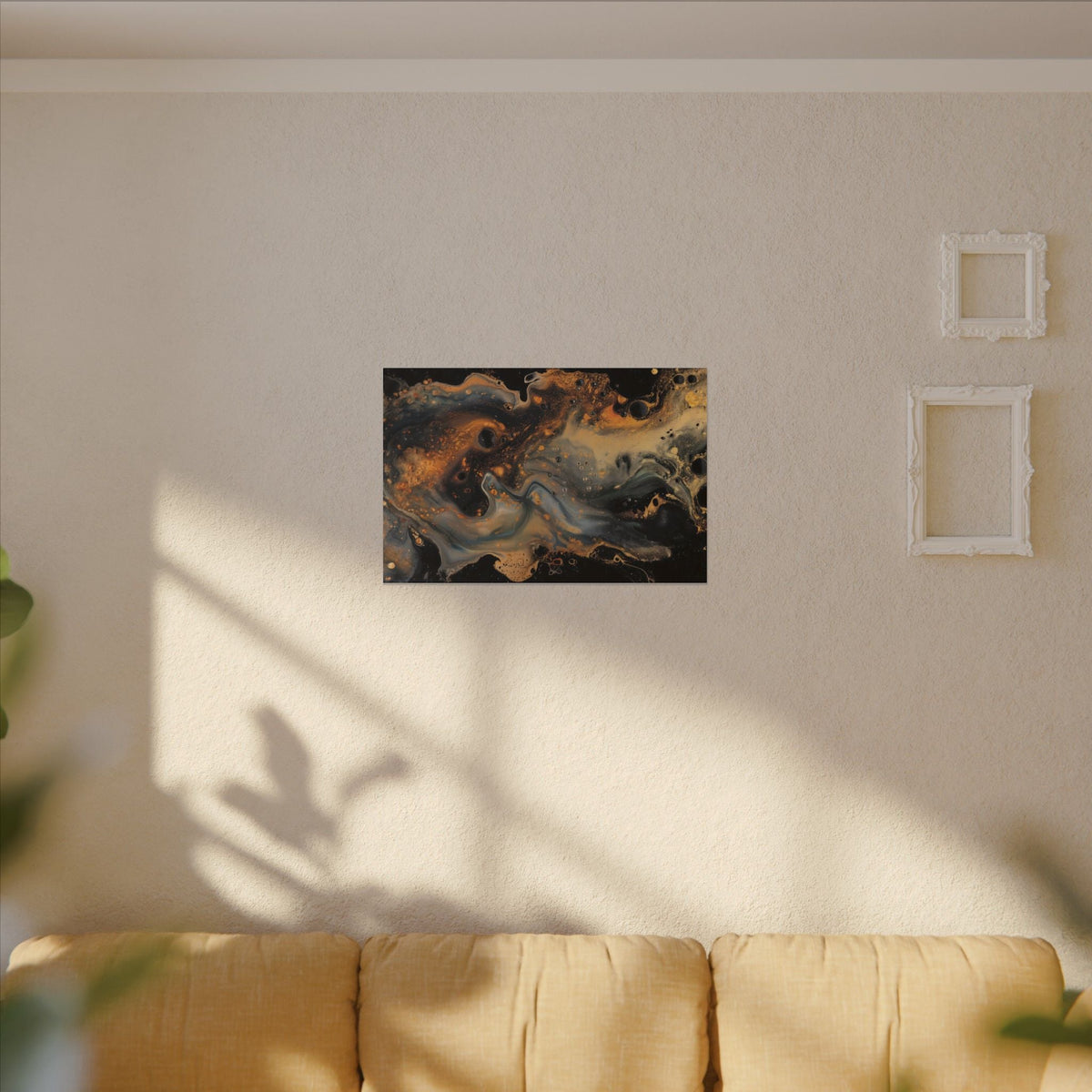 Gilded Fault Canvas - JG Visual Arts
