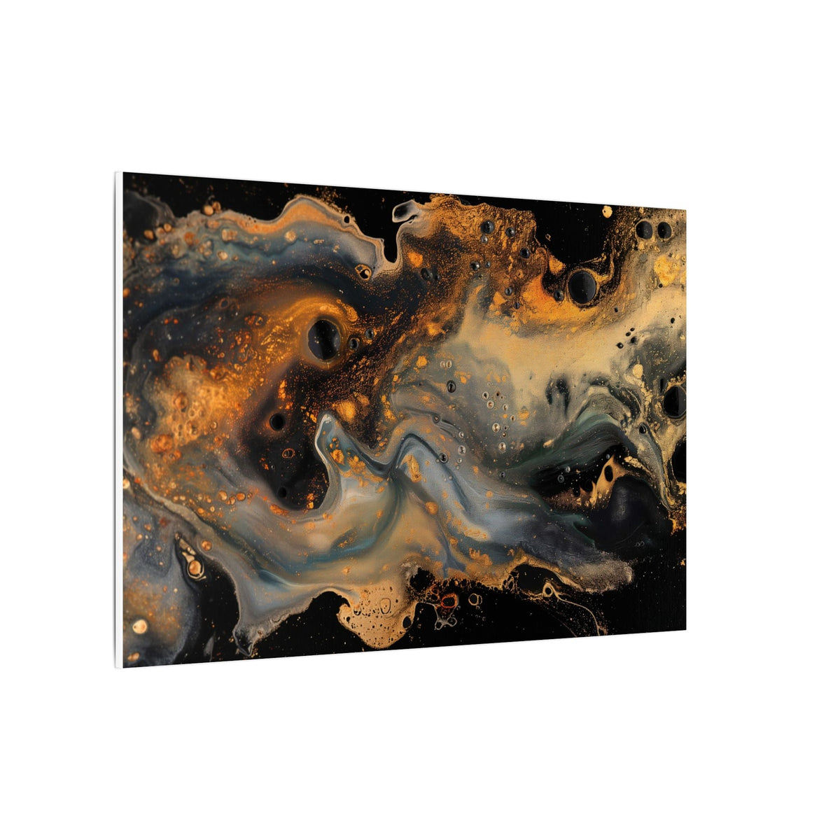 Gilded Fault Canvas - JG Visual Arts