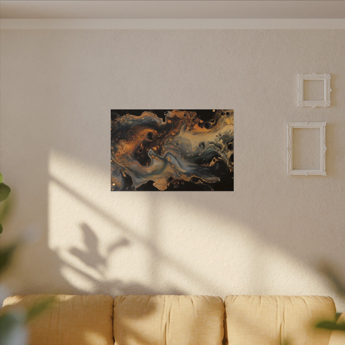 Gilded Fault Canvas - JG Visual Arts