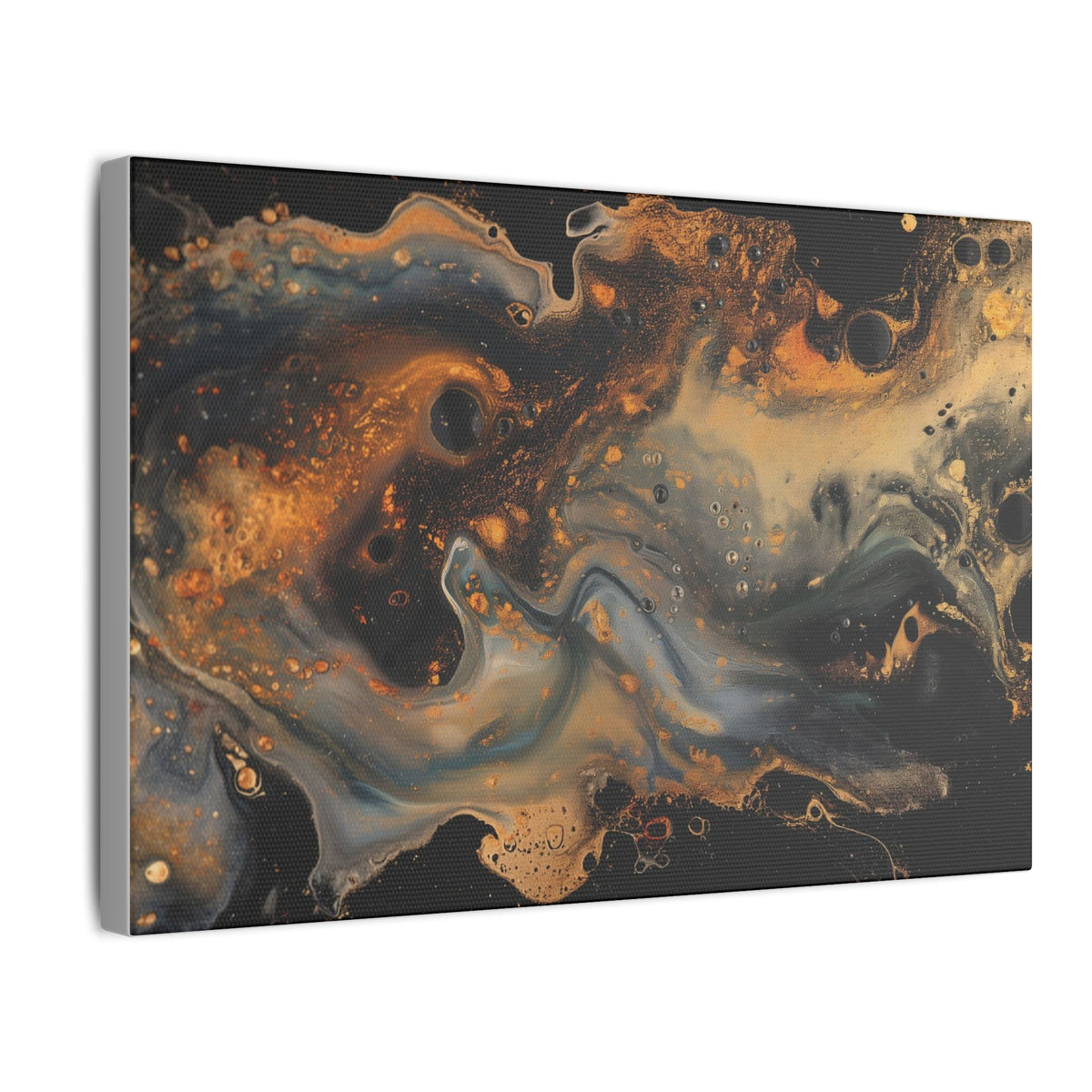 Gilded Fault Canvas - JG Visual Arts