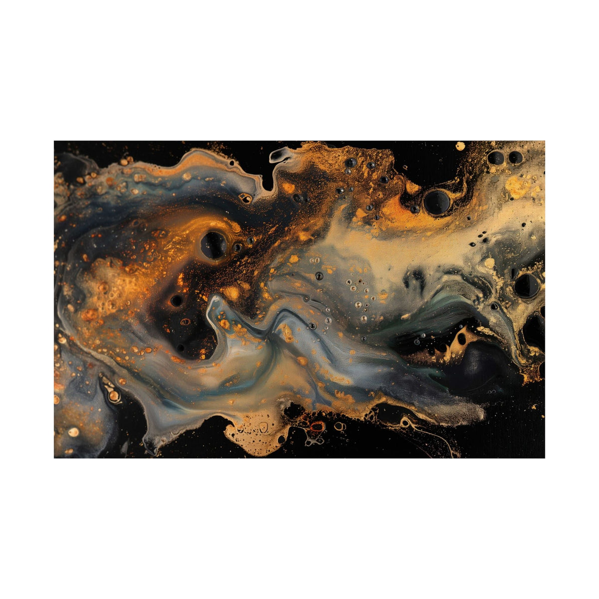 Gilded Fault Poster - JG Visual Arts