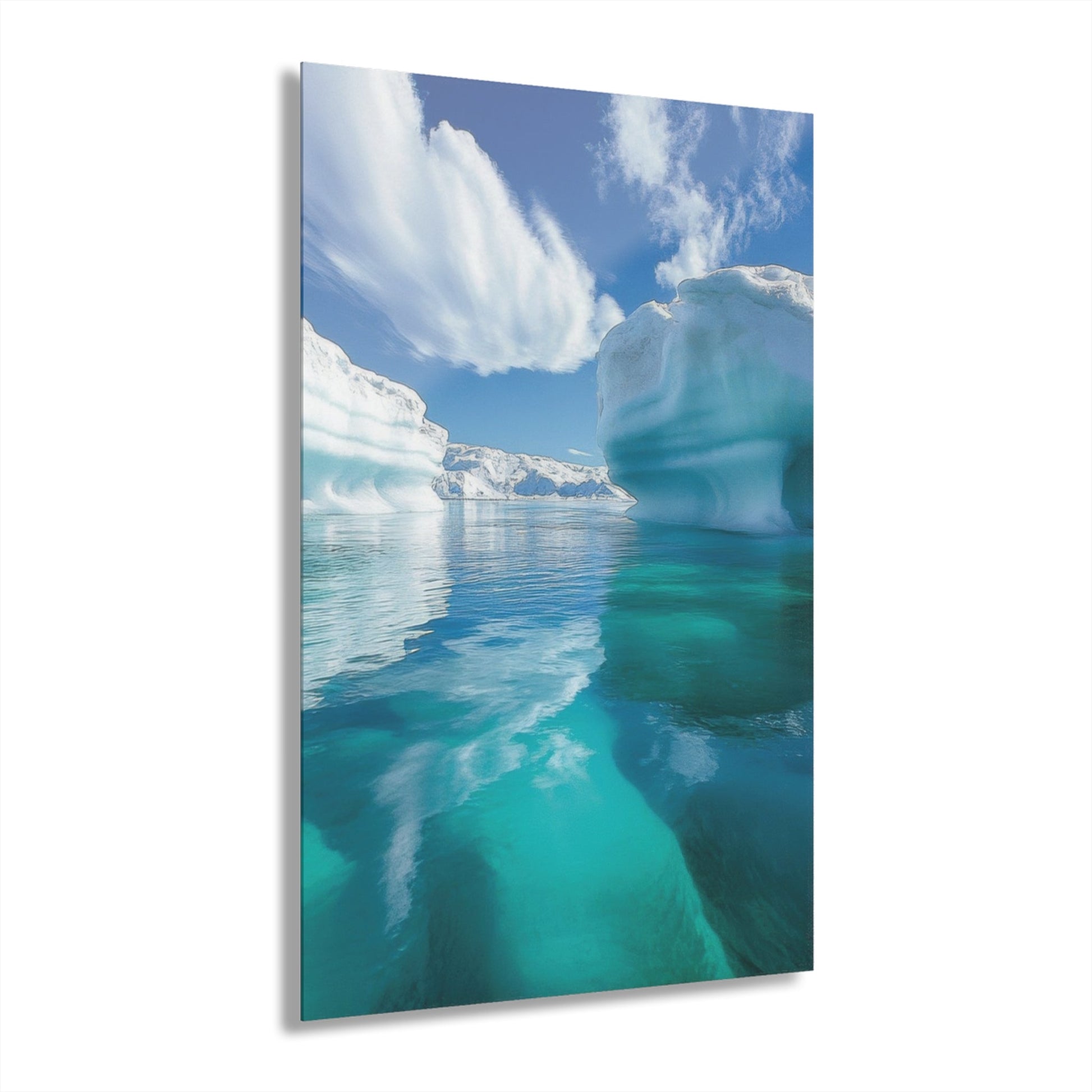 Glacier Light — Iceberg Acrylic Print - JG Visual Arts