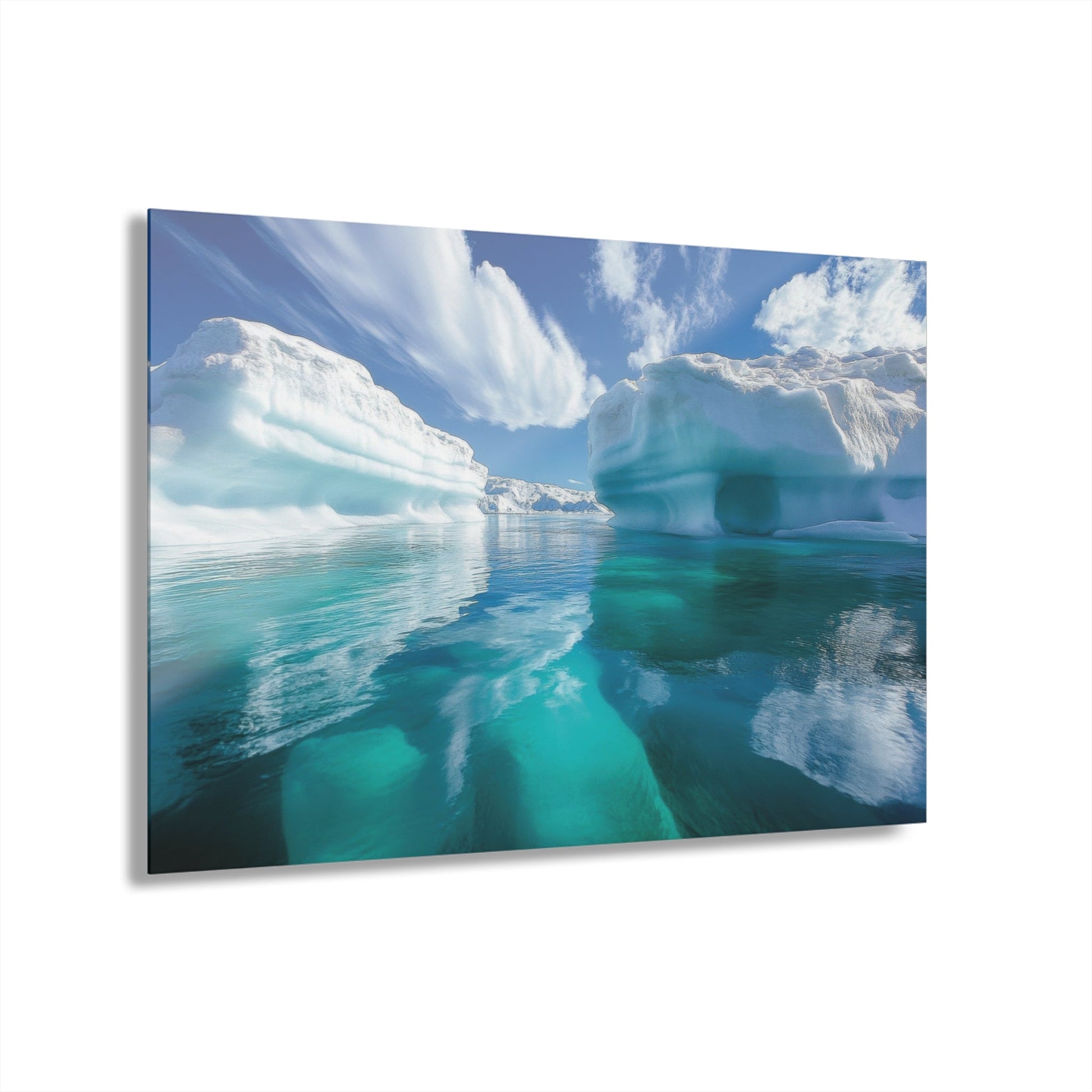 Glacier Light — Iceberg Acrylic Print - JG Visual Arts