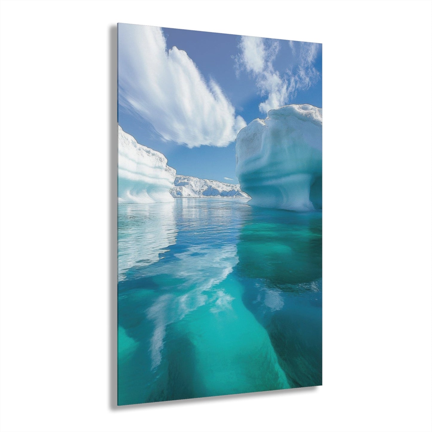Glacier Light — Iceberg Acrylic Print - JG Visual Arts