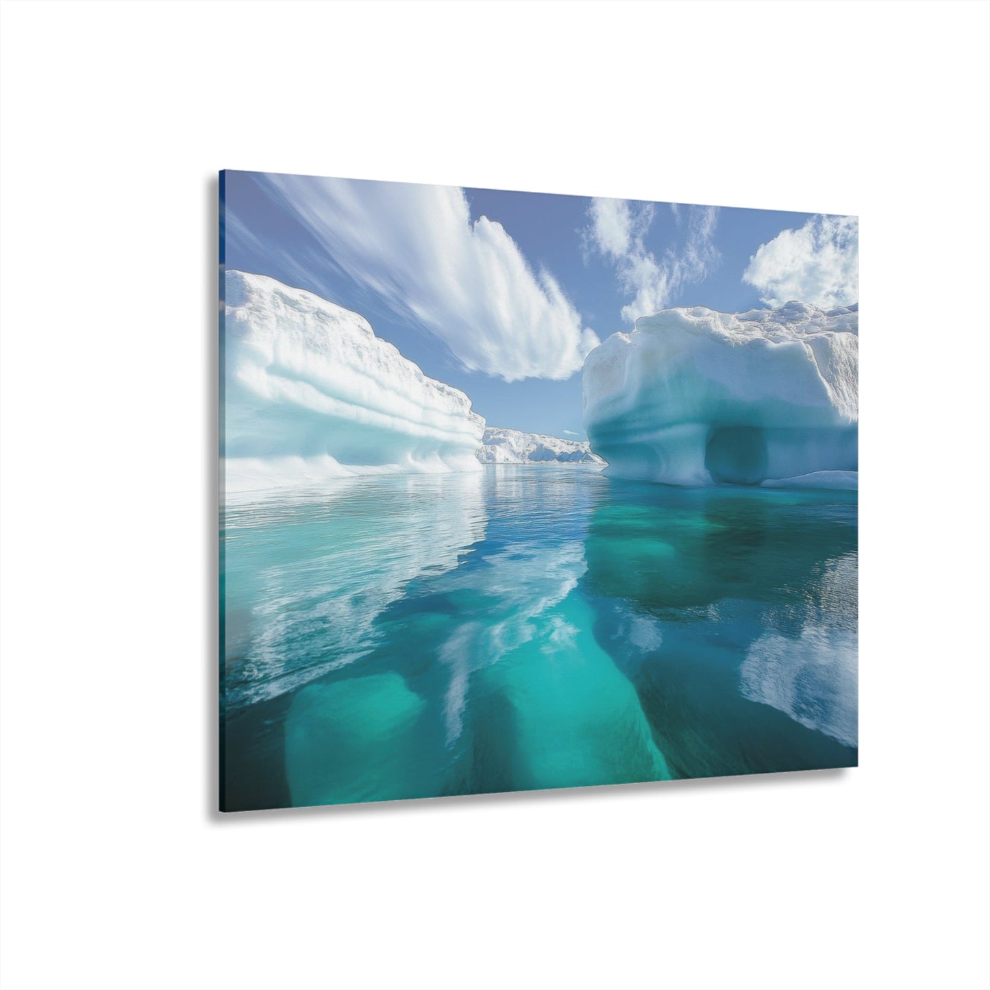 Glacier Light — Iceberg Acrylic Print - JG Visual Arts