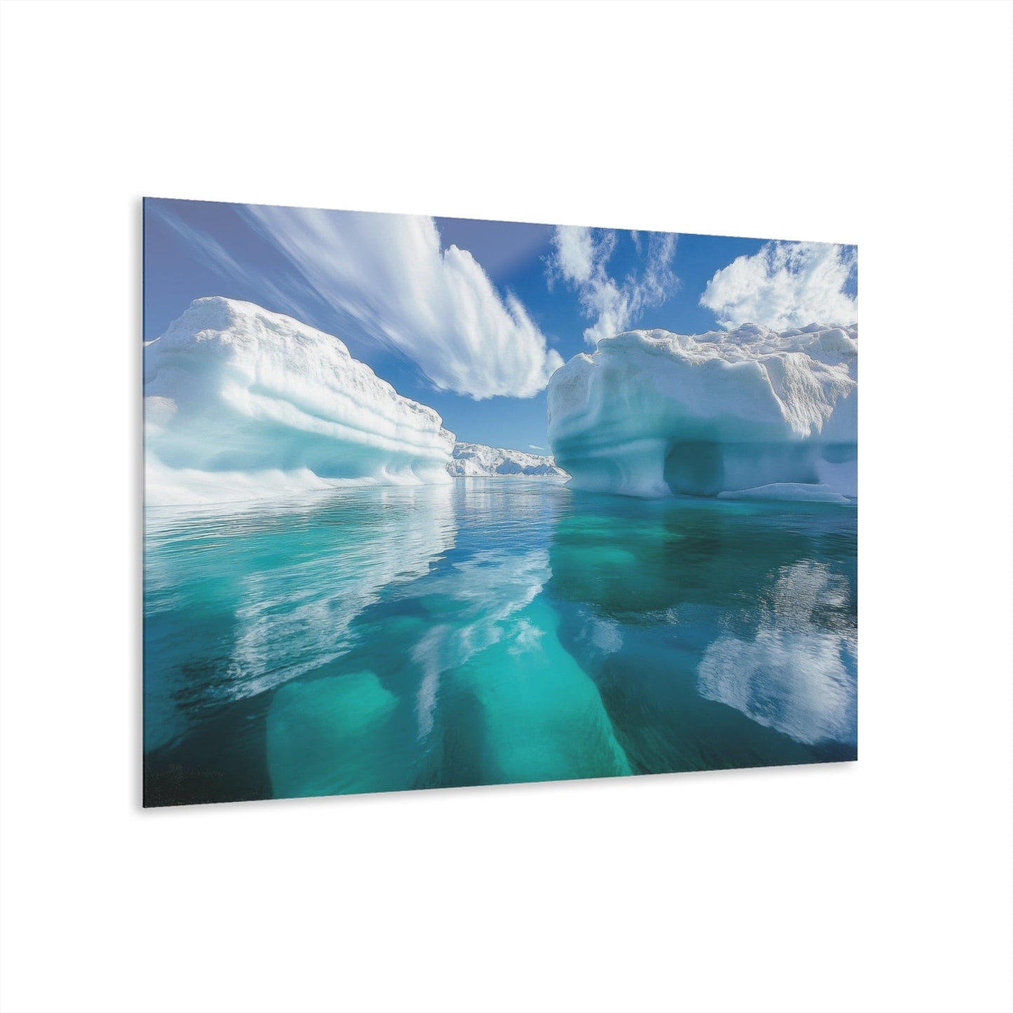 Glacier Light — Iceberg Acrylic Print - JG Visual Arts