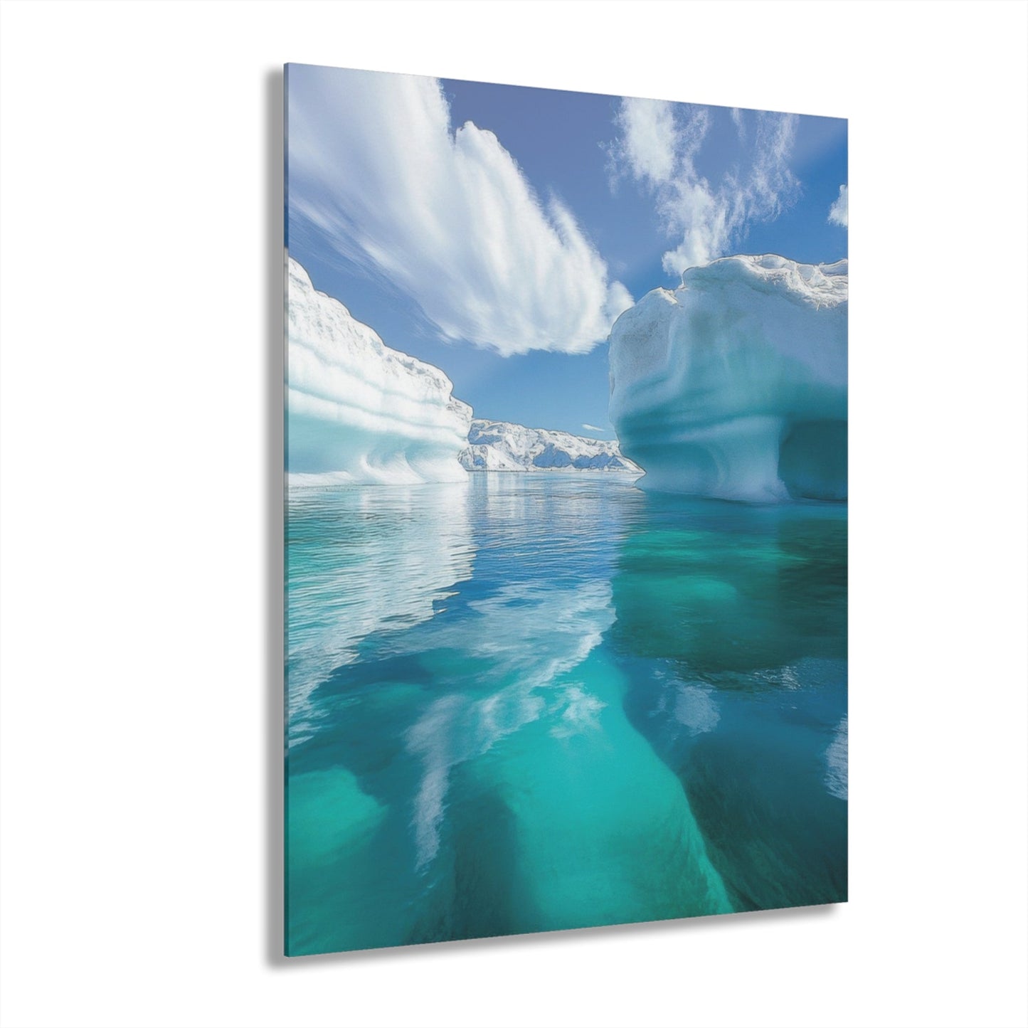 Glacier Light — Iceberg Acrylic Print - JG Visual Arts