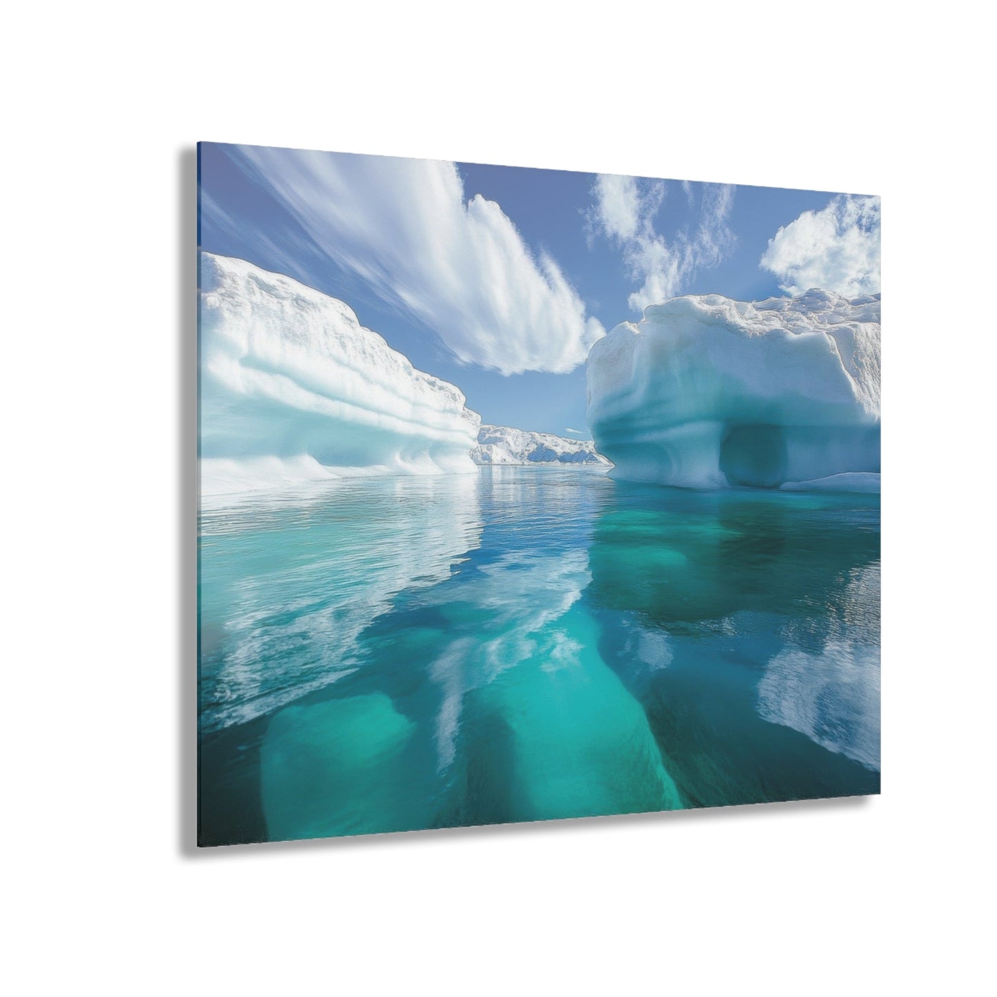 Glacier Light — Iceberg Acrylic Print - JG Visual Arts