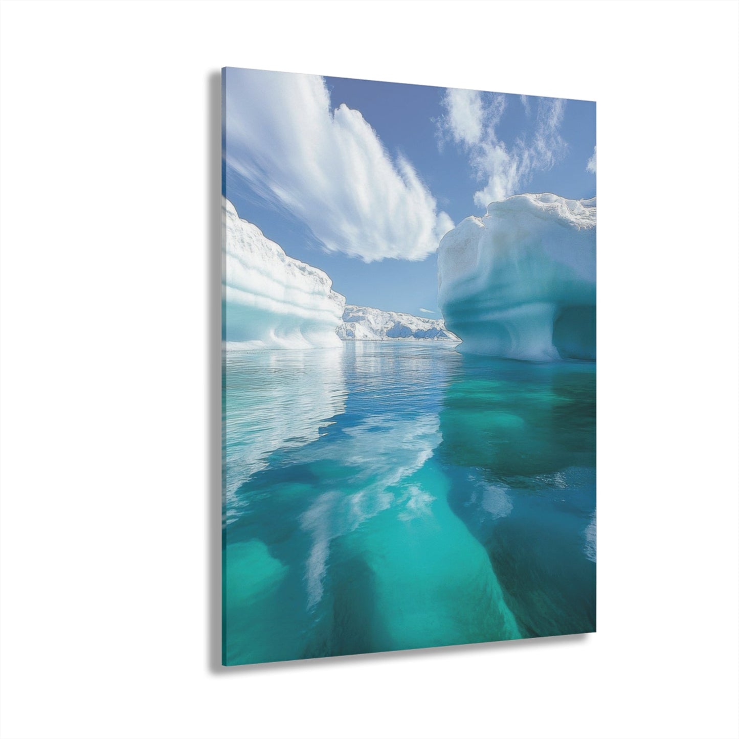 Glacier Light — Iceberg Acrylic Print - JG Visual Arts