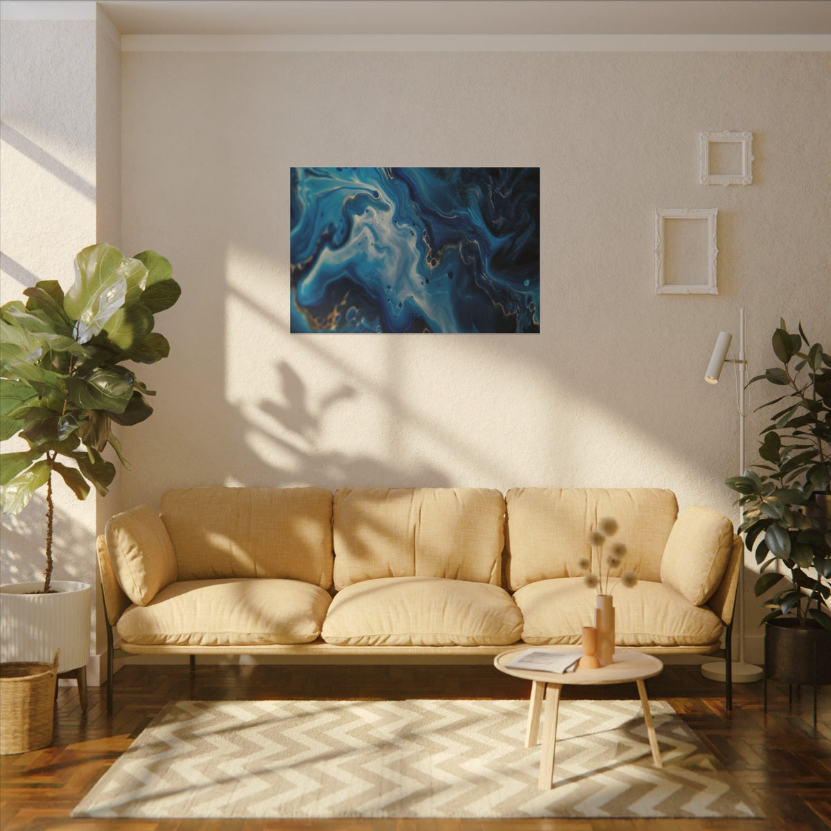 Glacier Vein Canvas - JG Visual Arts