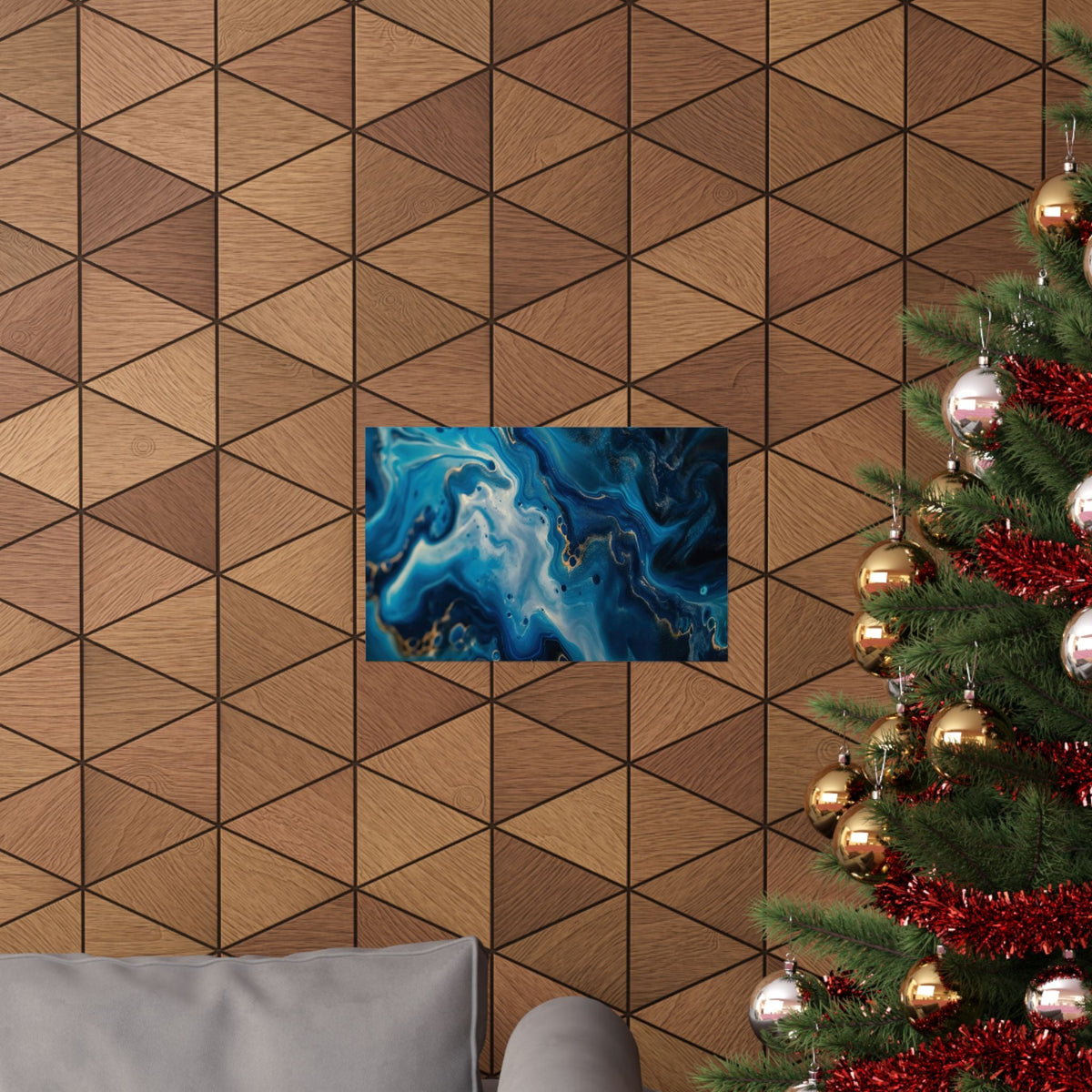 Glacier Vein Poster - JG Visual Arts