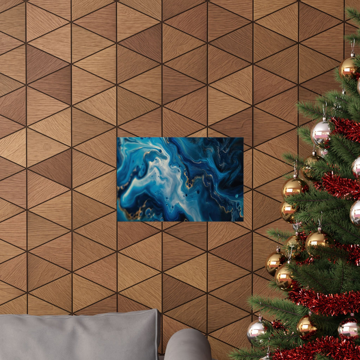 Glacier Vein Poster - JG Visual Arts