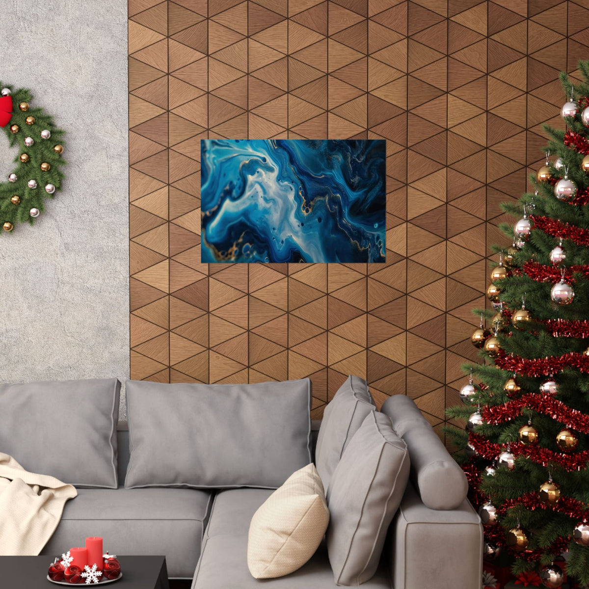 Glacier Vein Poster - JG Visual Arts
