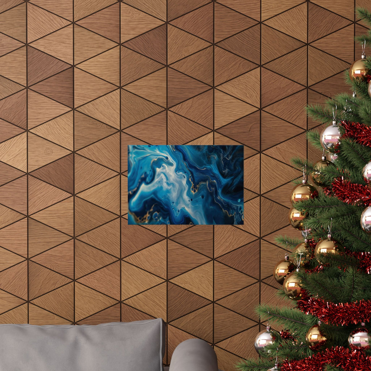 Glacier Vein Poster - JG Visual Arts