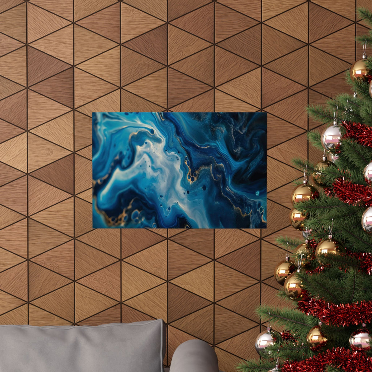 Glacier Vein Poster - JG Visual Arts