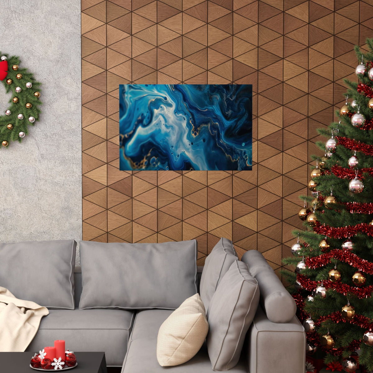 Glacier Vein Poster - JG Visual Arts