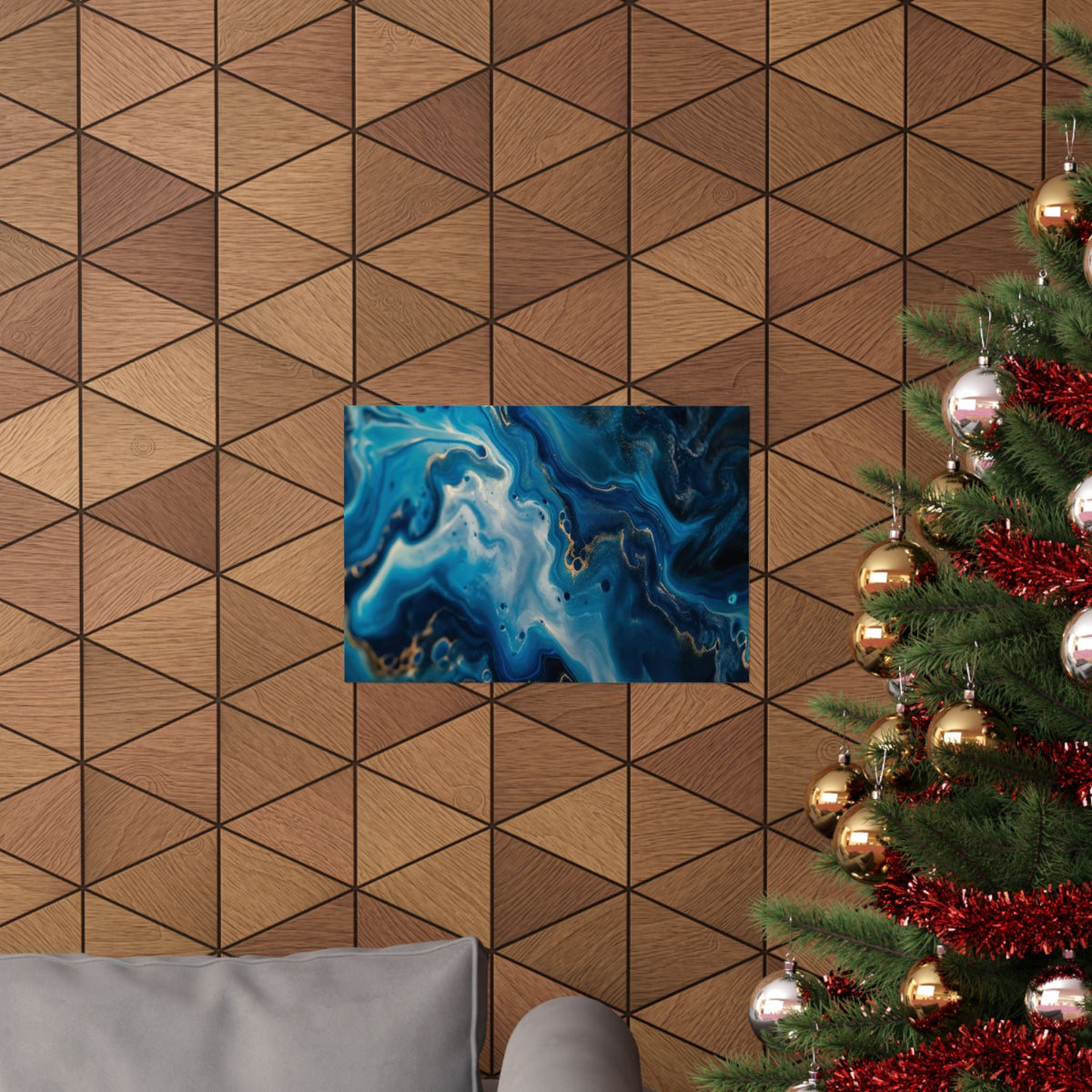 Glacier Vein Poster - JG Visual Arts