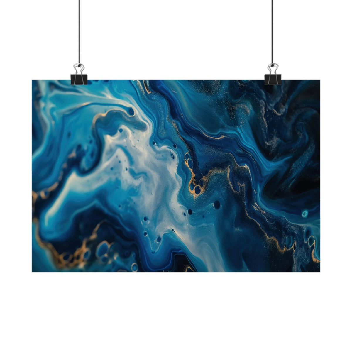 Glacier Vein Poster - JG Visual Arts