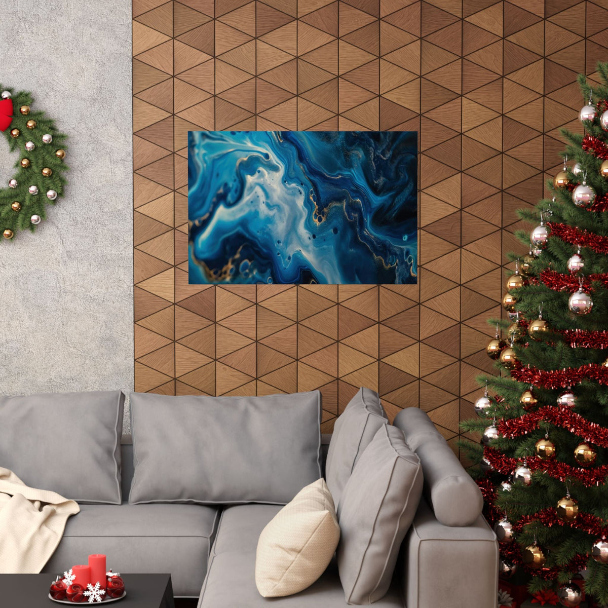 Glacier Vein Poster - JG Visual Arts