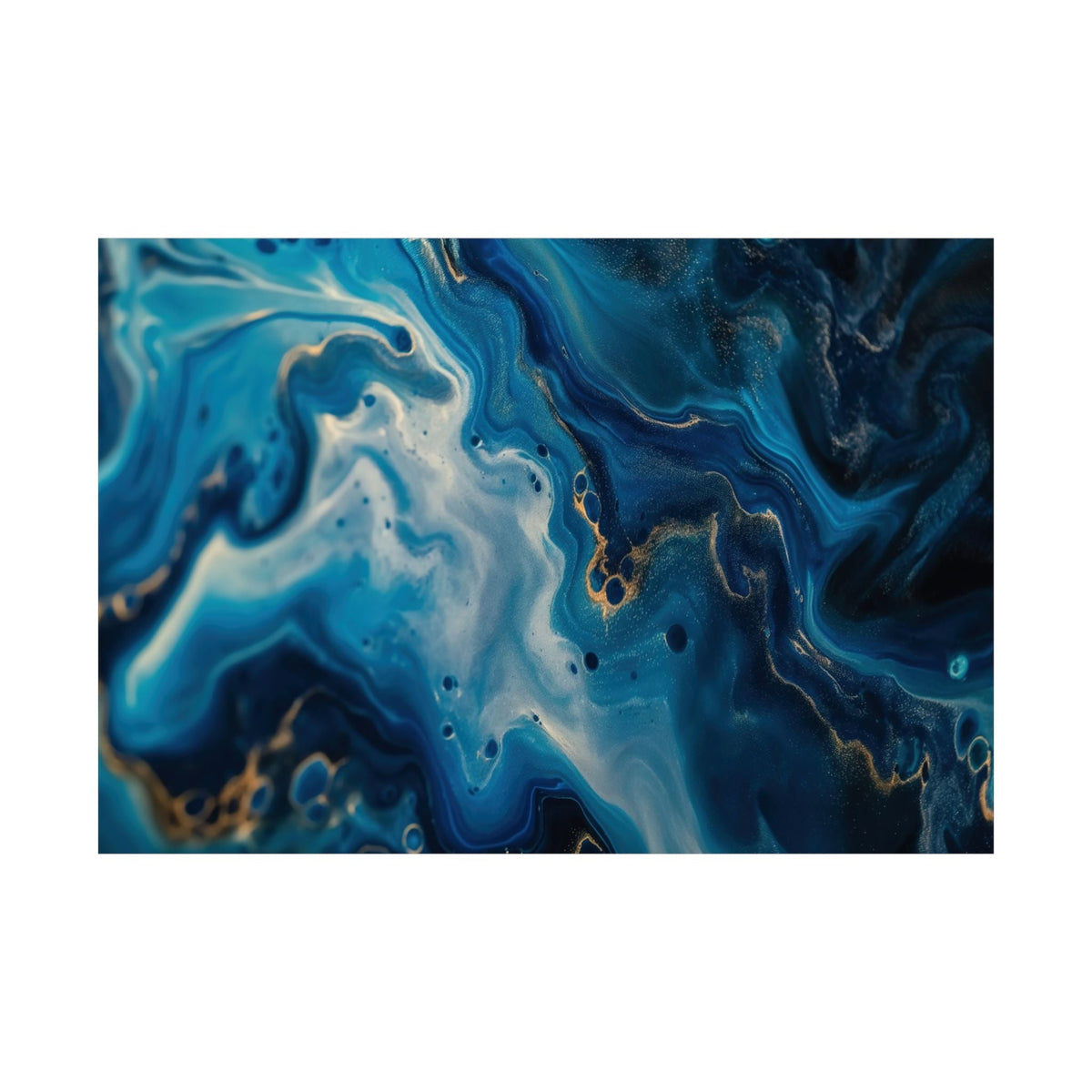 Glacier Vein Poster - JG Visual Arts
