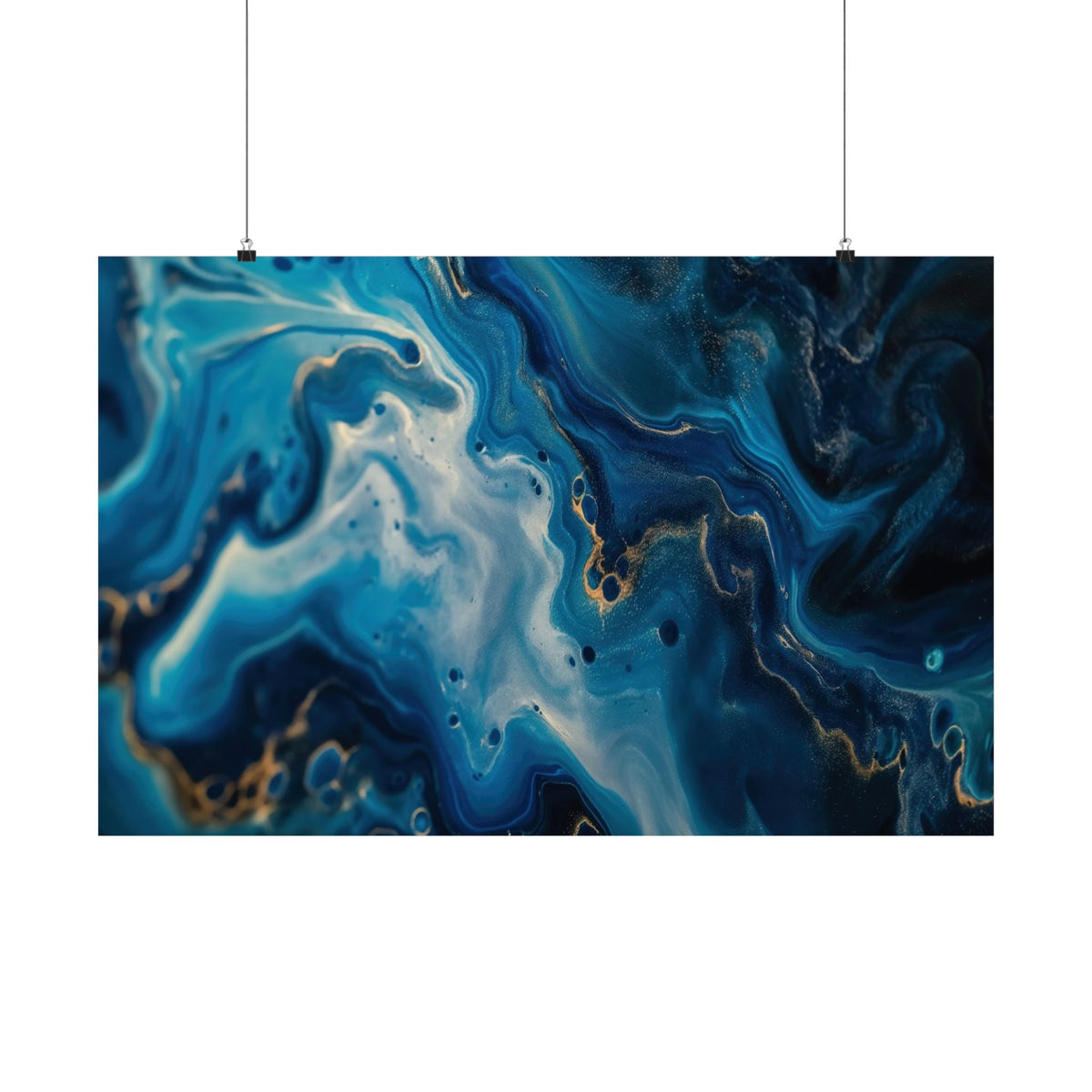 Glacier Vein Poster - JG Visual Arts