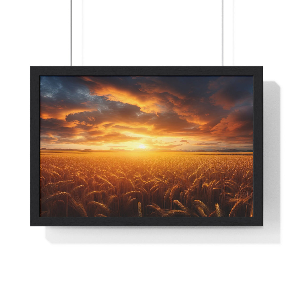 Harvest Light Framed Print - JG Visual Arts