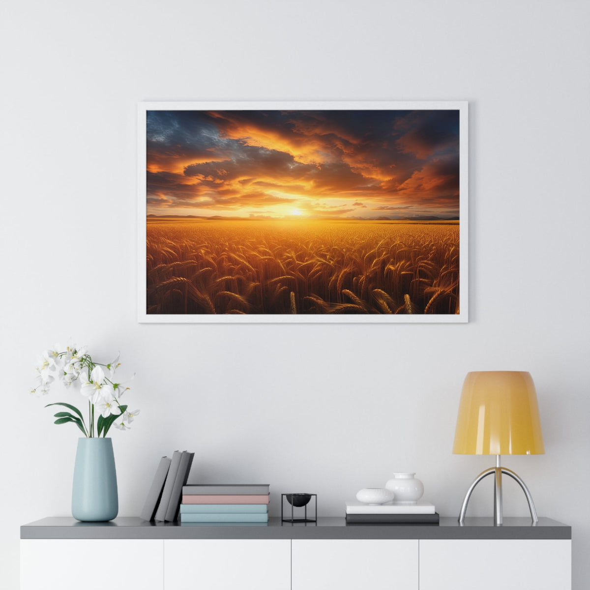 Harvest Light Framed Print - JG Visual Arts