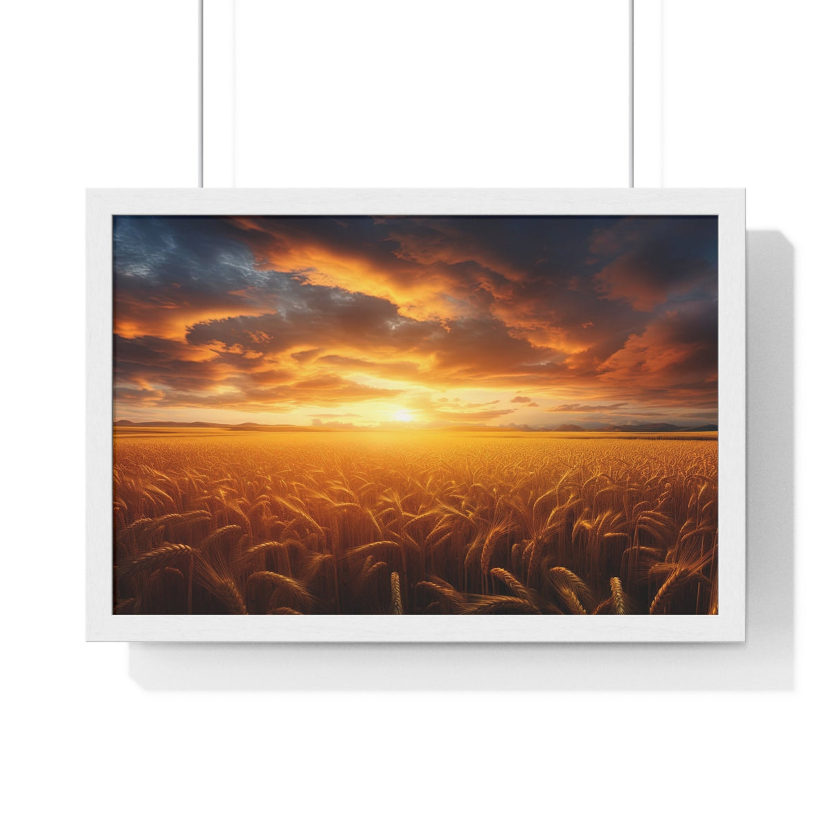 Harvest Light Framed Print - JG Visual Arts