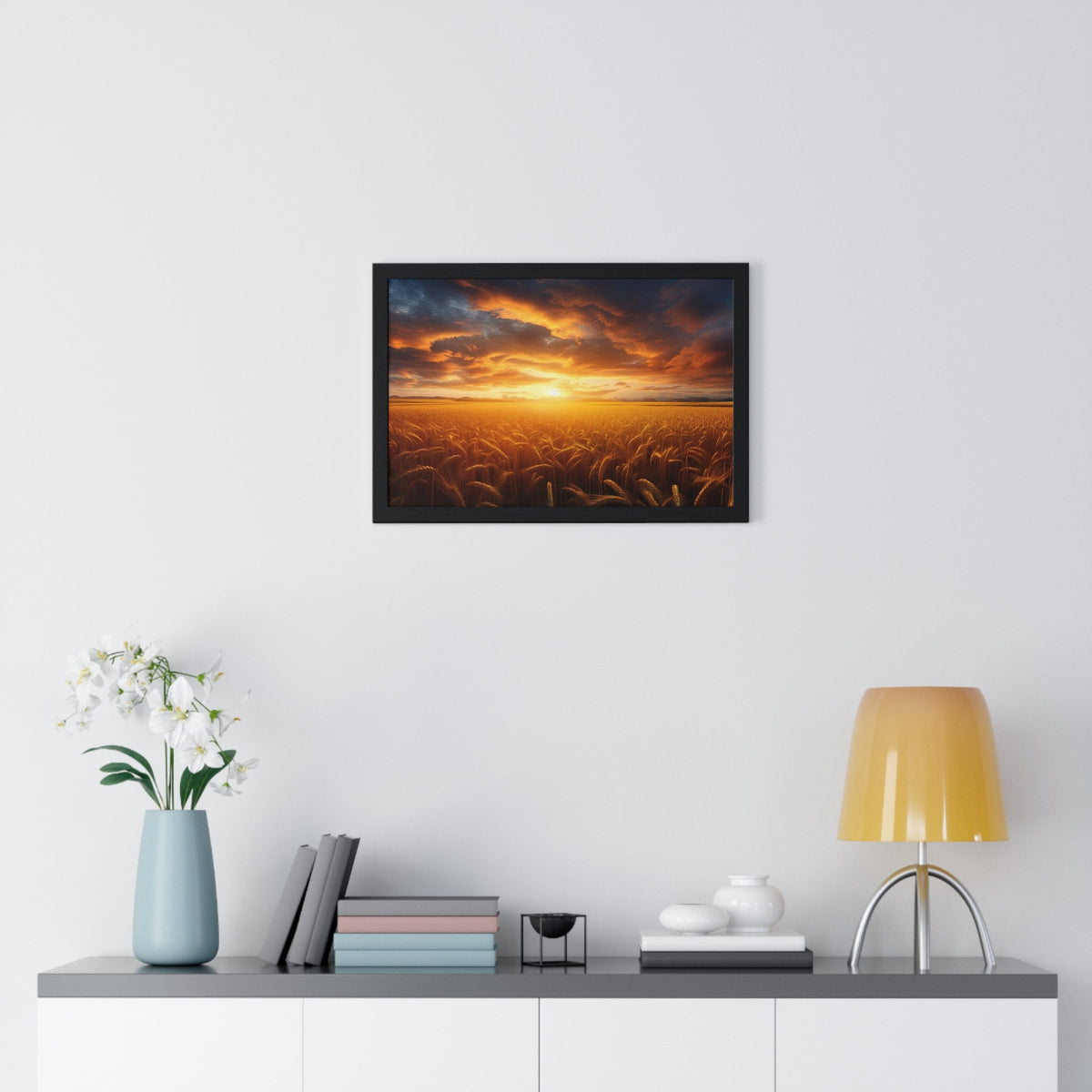 Harvest Light Framed Print - JG Visual Arts