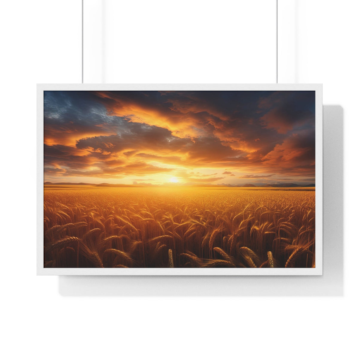 Harvest Light Framed Print - JG Visual Arts