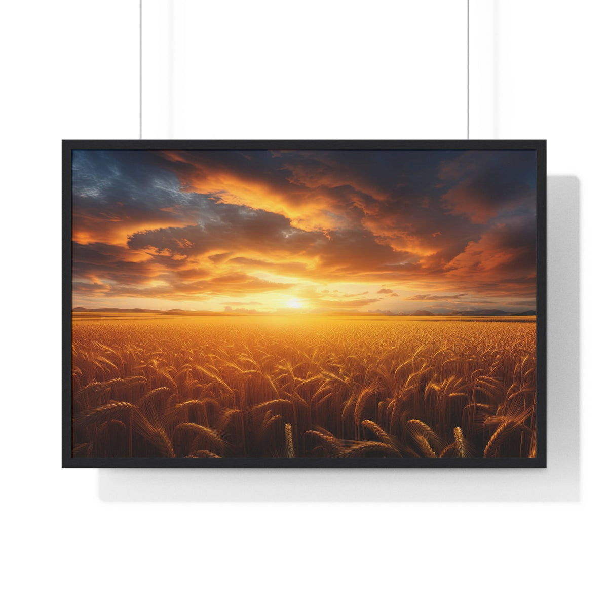 Harvest Light Framed Print - JG Visual Arts
