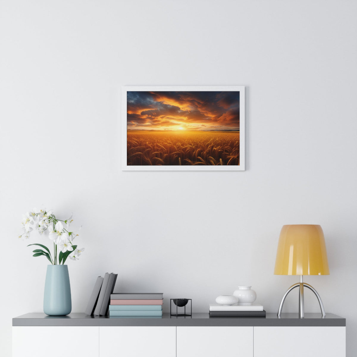 Harvest Light Framed Print - JG Visual Arts