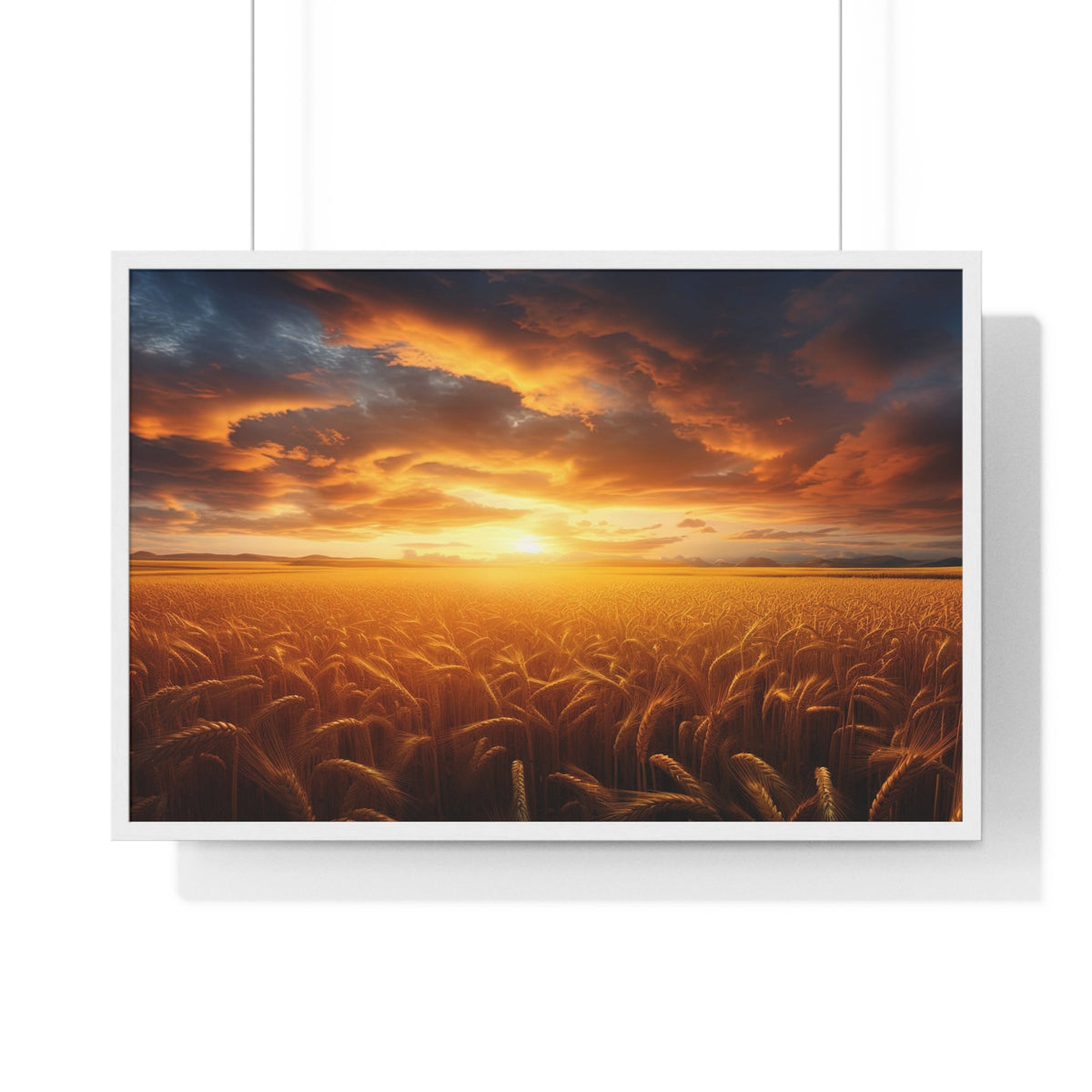 Harvest Light Framed Print - JG Visual Arts