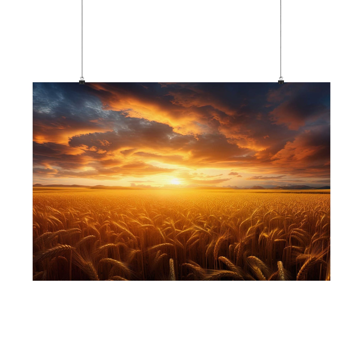 Harvest Light Poster - JG Visual Arts