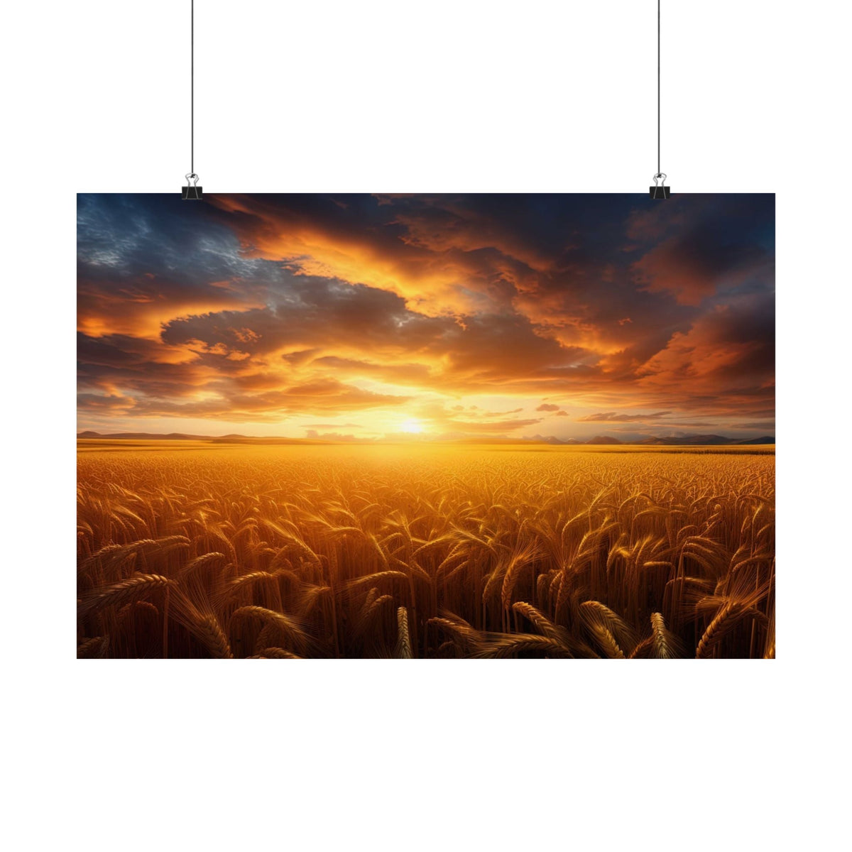 Harvest Light Poster - JG Visual Arts