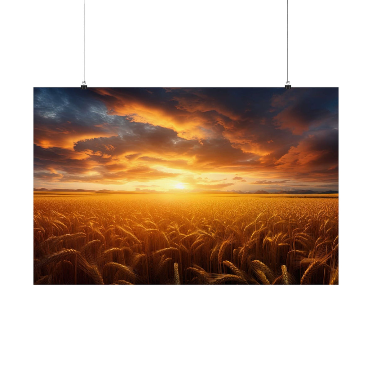 Harvest Light Poster - JG Visual Arts