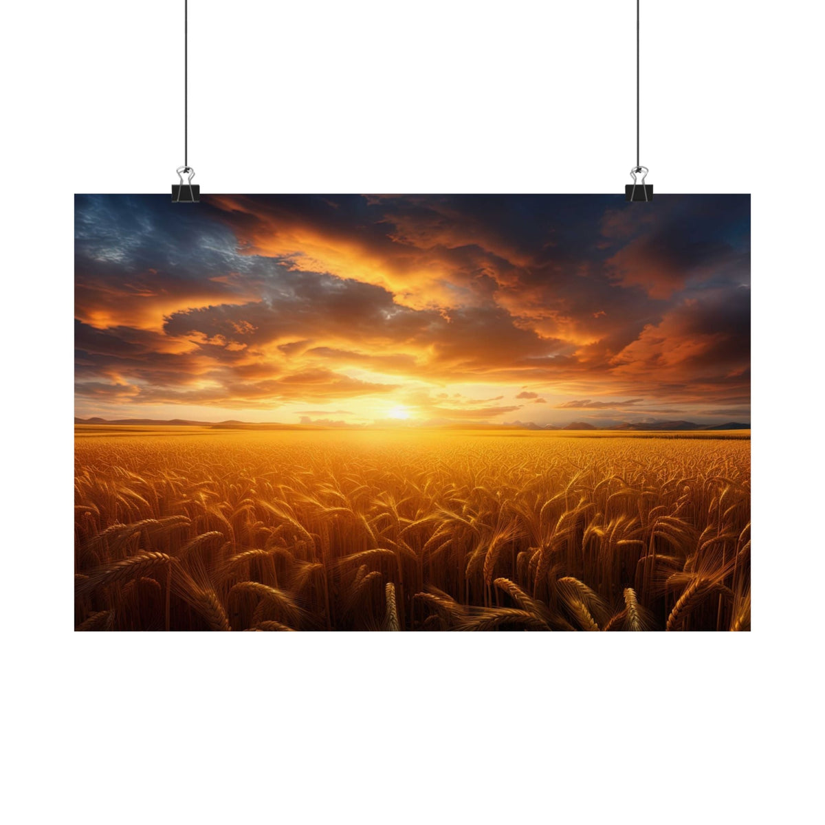 Harvest Light Poster - JG Visual Arts