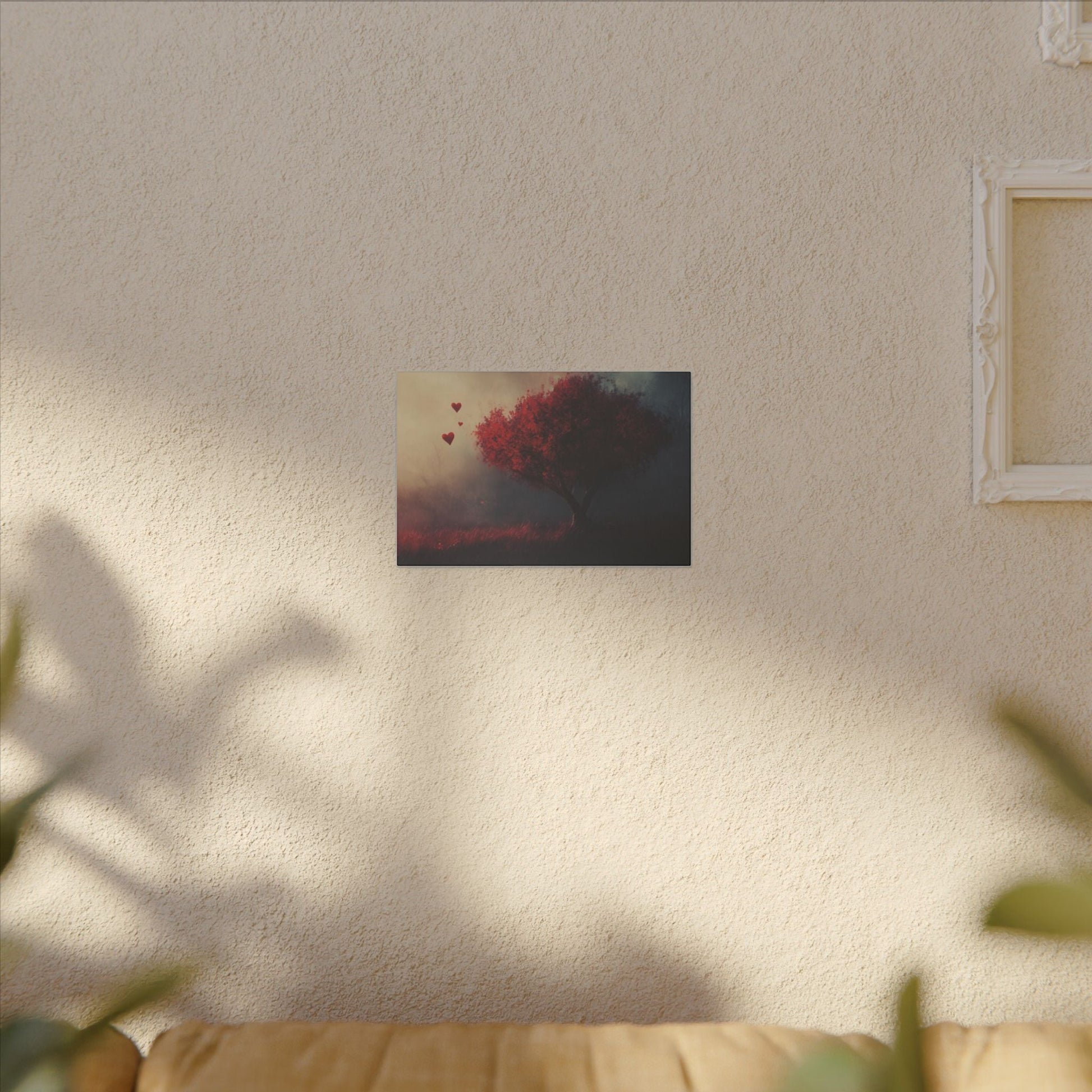 Heartwood — Crimson Tree in the Mist - JG Visual Arts
